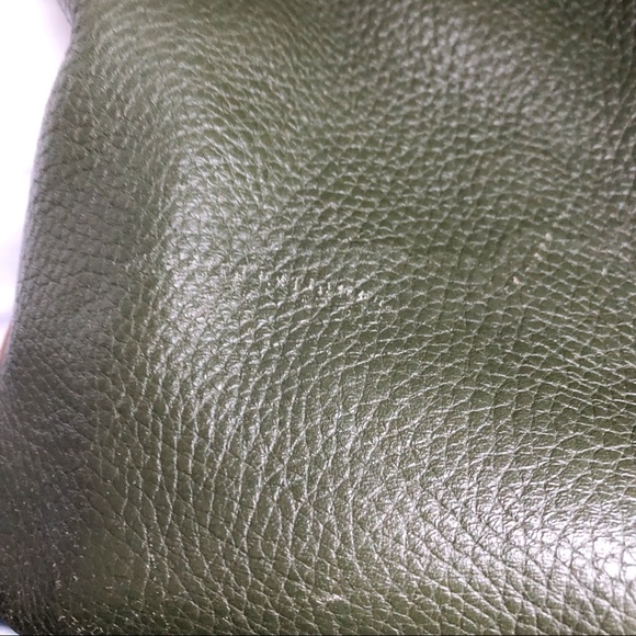 Anya Hindmarch Olive Green Leather Handbag - Picture 13 of 13